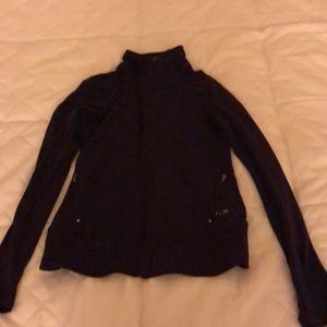 Dark Purple Althetic Zip Up